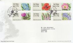 2014-09-17 Post & Go Flowers Stamps Rose FDC (88480)