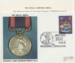 1970-12-18 NAM Group 5 No 4 Sutlej Medal BF 1220 PS Souv (88487)