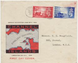 1948-05-10 Channel Is Liberation Guernsey FDC (88523)