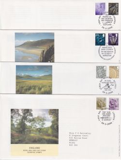 2006-03-28 Regional Definitive Stamps x4 SHS FDC (88552)