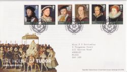 2009-04-21 House of Tudor Stamps T/House FDC (88566)