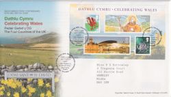 2009-02-26 Celebrating Wales M/S T/House FDC (88568)