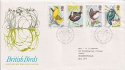 1980-01-16 Birds Stamps Bureau FDC (88652)