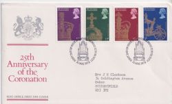1978-05-31 Coronation Stamps Bureau FDC (88665)