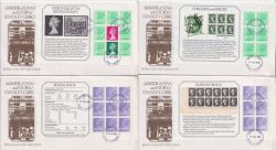 1982-05-19 Stanley Gibbons Full Panes Truro x4 FDC (88693)