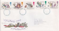 1993-11-09 Christmas Stamps Kidderminster FDC (88713)
