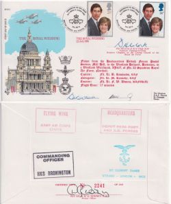 1981-07-22 RFDC5 Royal Wedding Official FDC (88792)