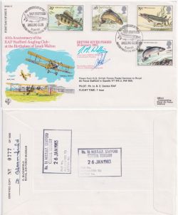 1983-01-26 RFDC17 River Fish Stamps Official FDC (88804)