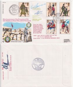1983-07-06 BFDC20 Army Uniforms Stamps FDC (88807)
