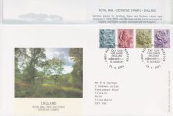 2001-04-23 England Pictorial Definitive Windsor FDC (88904)