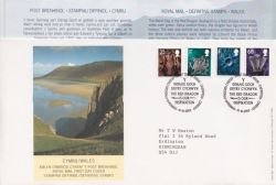 2003-10-14 Wales Definitive Stamps CARDIFF FDC (88907)