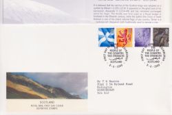 1999-06-08 Scotland Definitive Stamps Edinburgh FDC (88911)