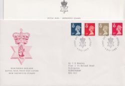 1990-12-04 N Ireland Definitive Stamps Belfast FDC (88932)