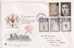 1969-07-01 Investiture Stamps Caernarvon FDC (88961)
