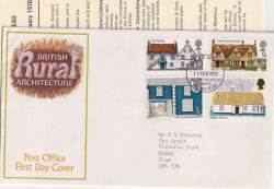 1970-02-11 Rural Architecture Stamps Bureau FDC (88974)