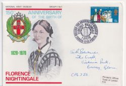1970-04-01 Florence Nightingale BF 1205 PS FDC (88989)