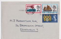 1963-05-31 Lifeboat Stamps Edinburgh Slogan FDC (89045)