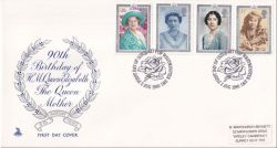 1990-08-02 Queen Mother 90th Westminster FDC (89139)