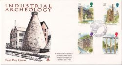 1989-07-04 Industrial Archeology Stamps Telford FDC (89160)