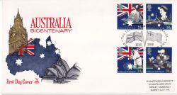 1988-06-21 Australia Bicentenary London SW1 FDC (89163)