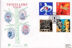 1999-02-02 Travellers Tale Stamps London W2 FDC (89192)