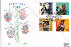 1999-04-06 Settlers Tale Stamps Liverpool FDC (89194)