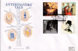 1999-06-01 Entertainers Tale Stamps Ealing FDC (89196)