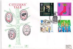 1999-07-06 Citizens Tale Stamps London SW1 FDC (89198)