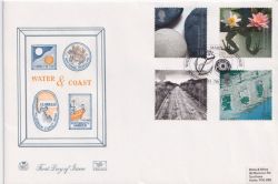 2000-03-07 Water and Coast Stamps Portsmouth FDC (89208)