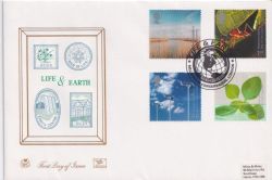 2000-04-04 Life and Earth Stamps London FDC (89209)