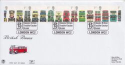 2001-05-15 Buses Stamps London WC2 FDC (89227)