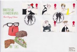 1998-04-23 Comedians Stamps Morecambe FDC (89301)