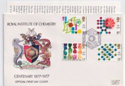 1977-03-02 Chemistry London WC Official FDC (89308)