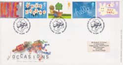 2002-03-05 Occasions Stamps Merry Hill FDC (89329)