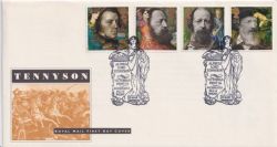 1992-03-10 Tennyson Stamps Isle of Wight FDC (89357)
