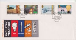 1986-01-14 Industry Year Stamps Bureau FDC (89364)