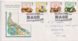 1989-03-07 Food & Farming Stamps Stoneleigh FDC (89378)