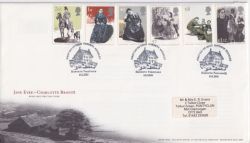 2005-02-24 Jane Eyre Stamps Haworth FDC (89382)