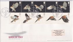 2003-01-14 Birds of Prey Stamps Hawkshead FDC (89392)