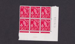 1969-02-26 N Ireland 4d Definitive x6 Stamps MNH (89463)