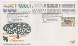 1977-11-23 Christmas Stamps Bethlehem FDC (89549)