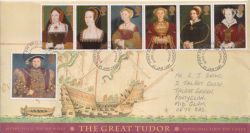 1997-01-21 The Great Tudor Stamps Cardiff FDC (89562)