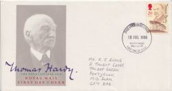 1990-07-10 Thomas Hardy Stamp Pontypridd FDC (89587)