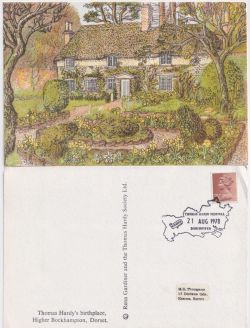 1978-08-21 Thomas Hardy Festival Card (89723)