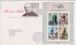 1979-10-24 Rowland Hill Stamps M/S London EC FDC (89808)
