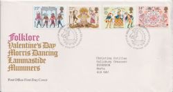 1981-02-06 Folklore Stamps Bureau FDC (89898)