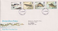 1983-01-26 River Fish Stamps St Albans FDC (89904)