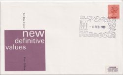 1980-02-04 10p Centre Band Stamp Windsor FDC (89933)