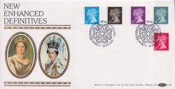 1990-01-10 New Enhanced Definitive Stamps Kidderminster (90005)