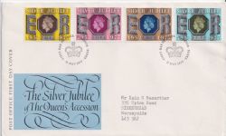 1977-05-11 Silver Jubilee Stamps Windsor FDC (90041)